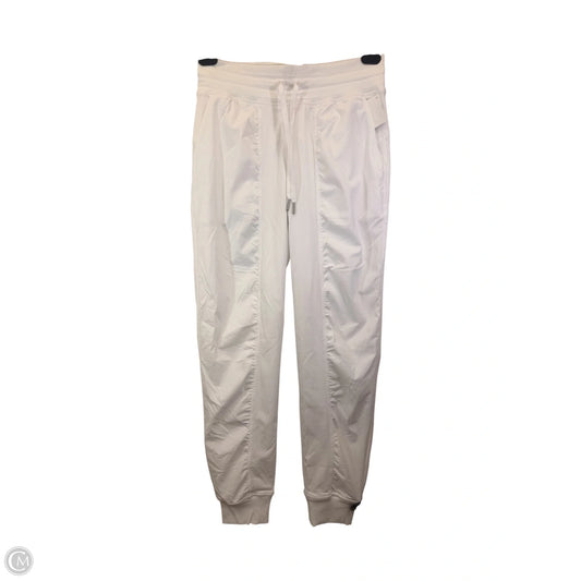 Athletic Pants By Lululemon In White, Size: 6
