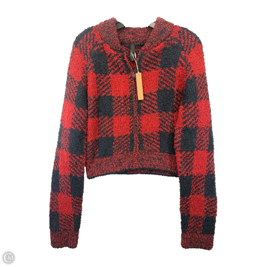Sweater By Skims In Black & Red, Size: S