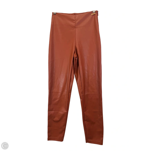 Athletic Leggings By Fabletics In Brown, Size: S
