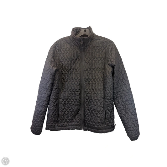 Jacket Puffer & Quilted By Lands End In Black, Size: S