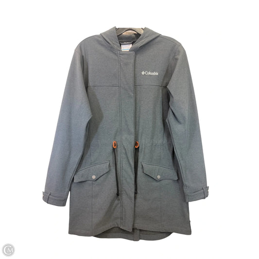 Coat Parka By Columbia In Grey, Size: M