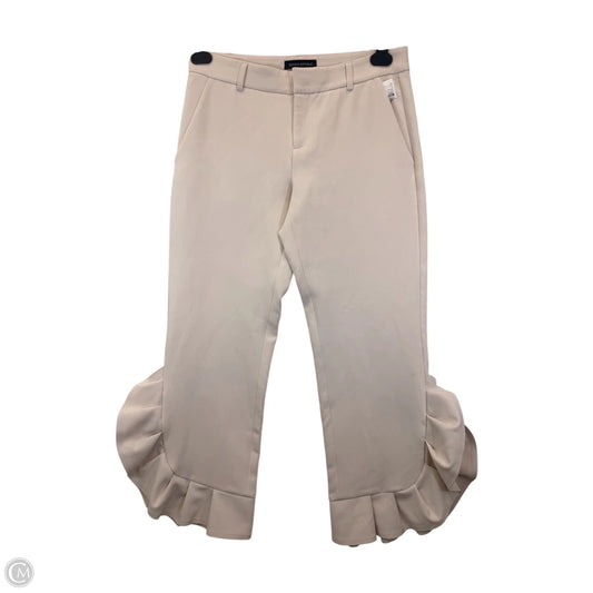 Pants Cropped By Banana Republic In Cream, Size: 2