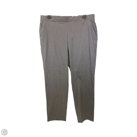Pants Dress By Simply Vera In Grey, Size: Xxl