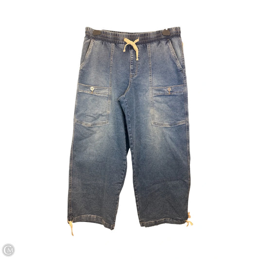 Jeans Straight By Project Indigo In Blue Denim, Size: Xl