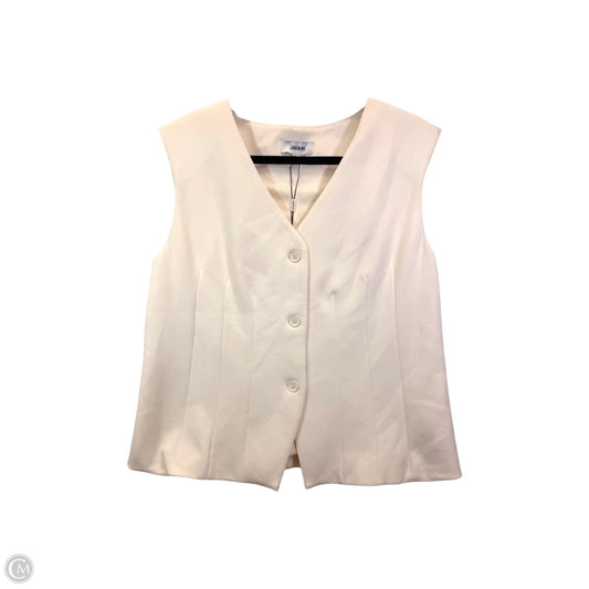 Vest Designer By Jason Wu In White, Size: Xl