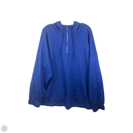 Sweatshirt Hoodie By Ideology In Blue, Size: 3x