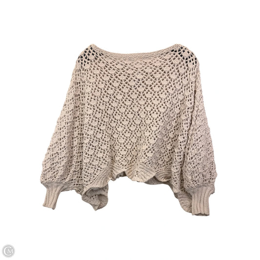 Sweater By Jessica Simpson In Tan, Size: S