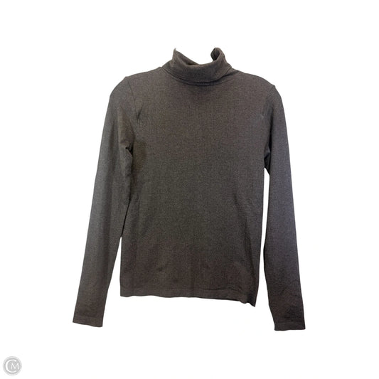 Top Long Sleeve By C’est Moi In Grey, Size: Osfm