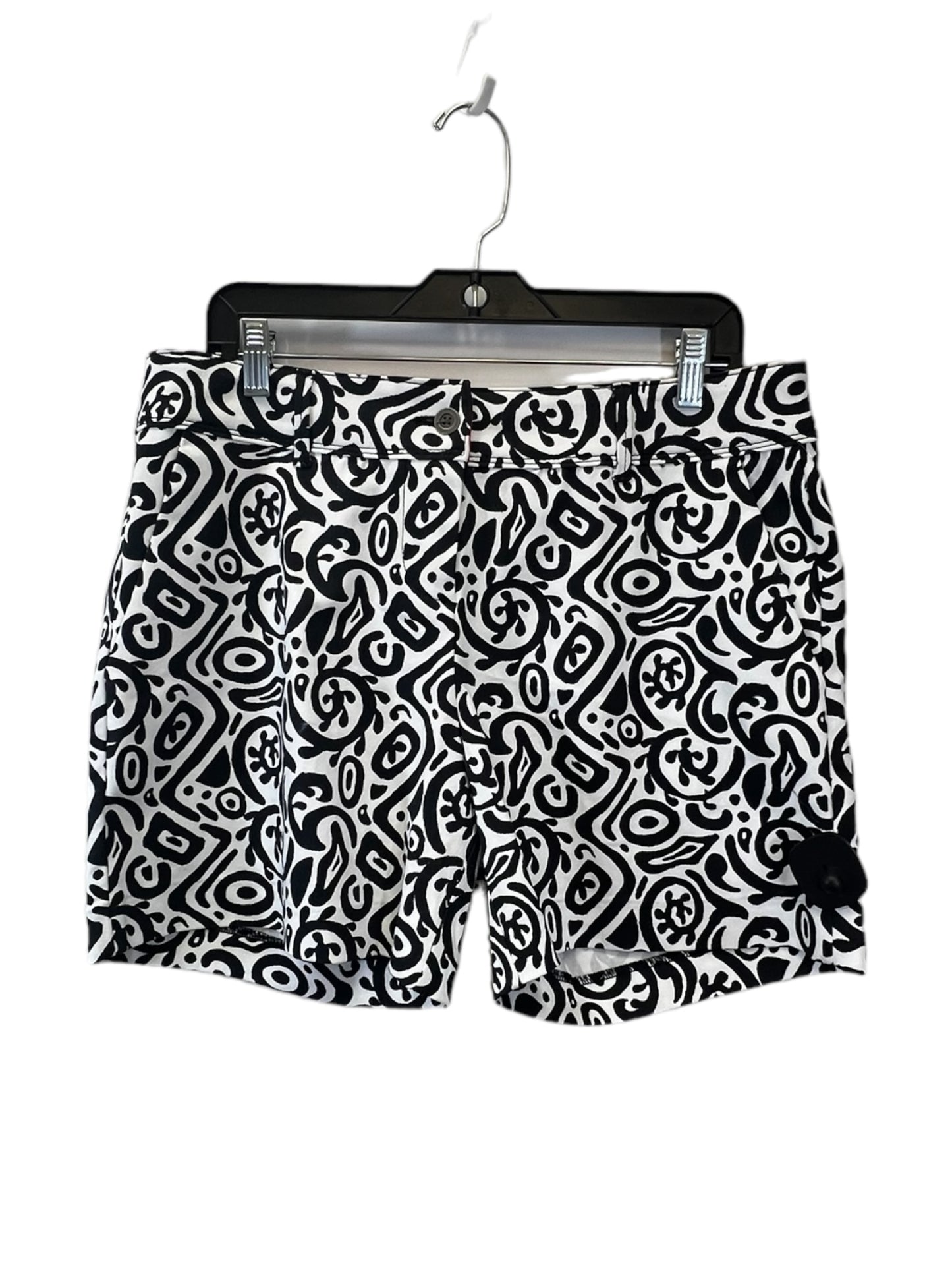 Black & White Shorts Designer Isaac Mizrahi, Size 12