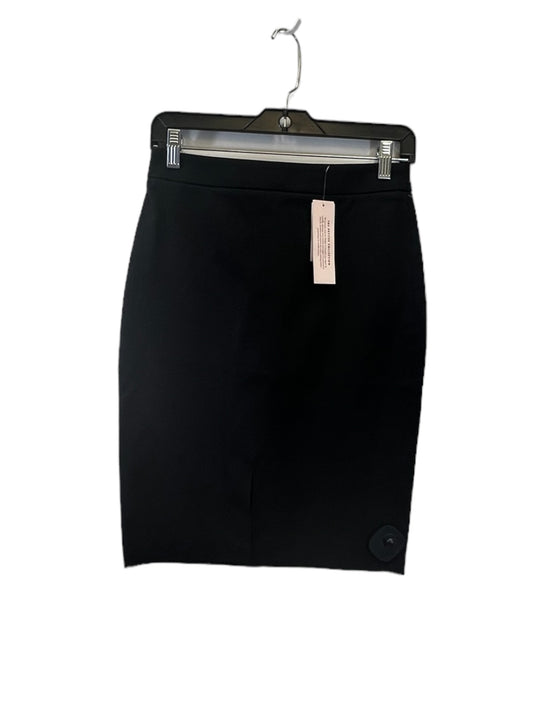 Black Skirt Midi Banana Republic, Size Petite   Xs