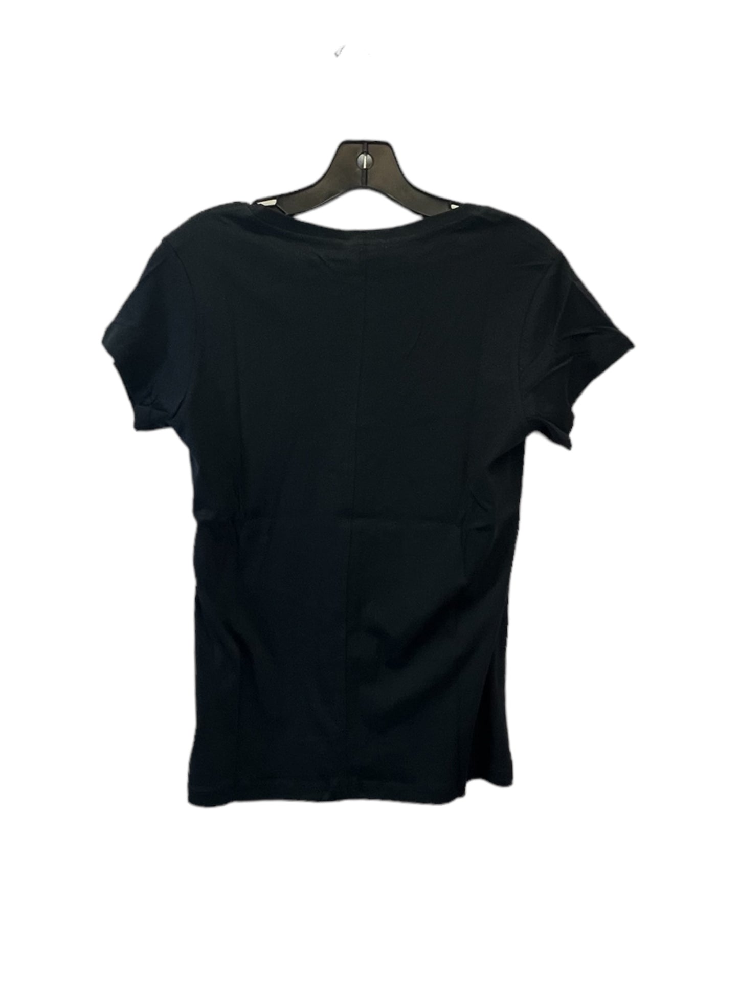 Top Short Sleeve By Barefoot Dreams In Black, Size: S