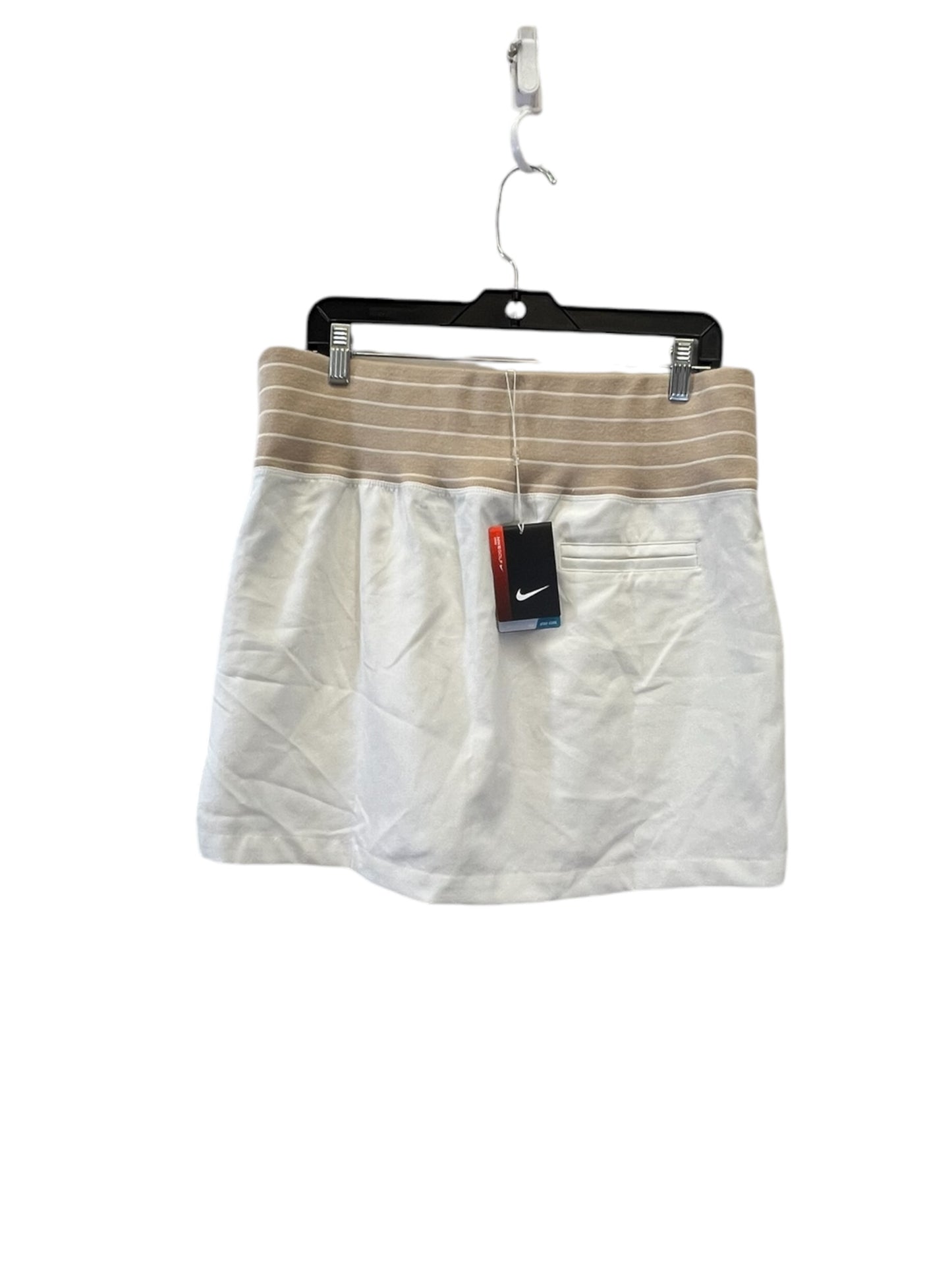 Athletic Skort By Nike In Beige, Size: 12