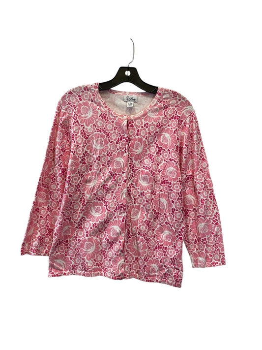 Cardigan By Lilly Pulitzer In Pink, Size: L