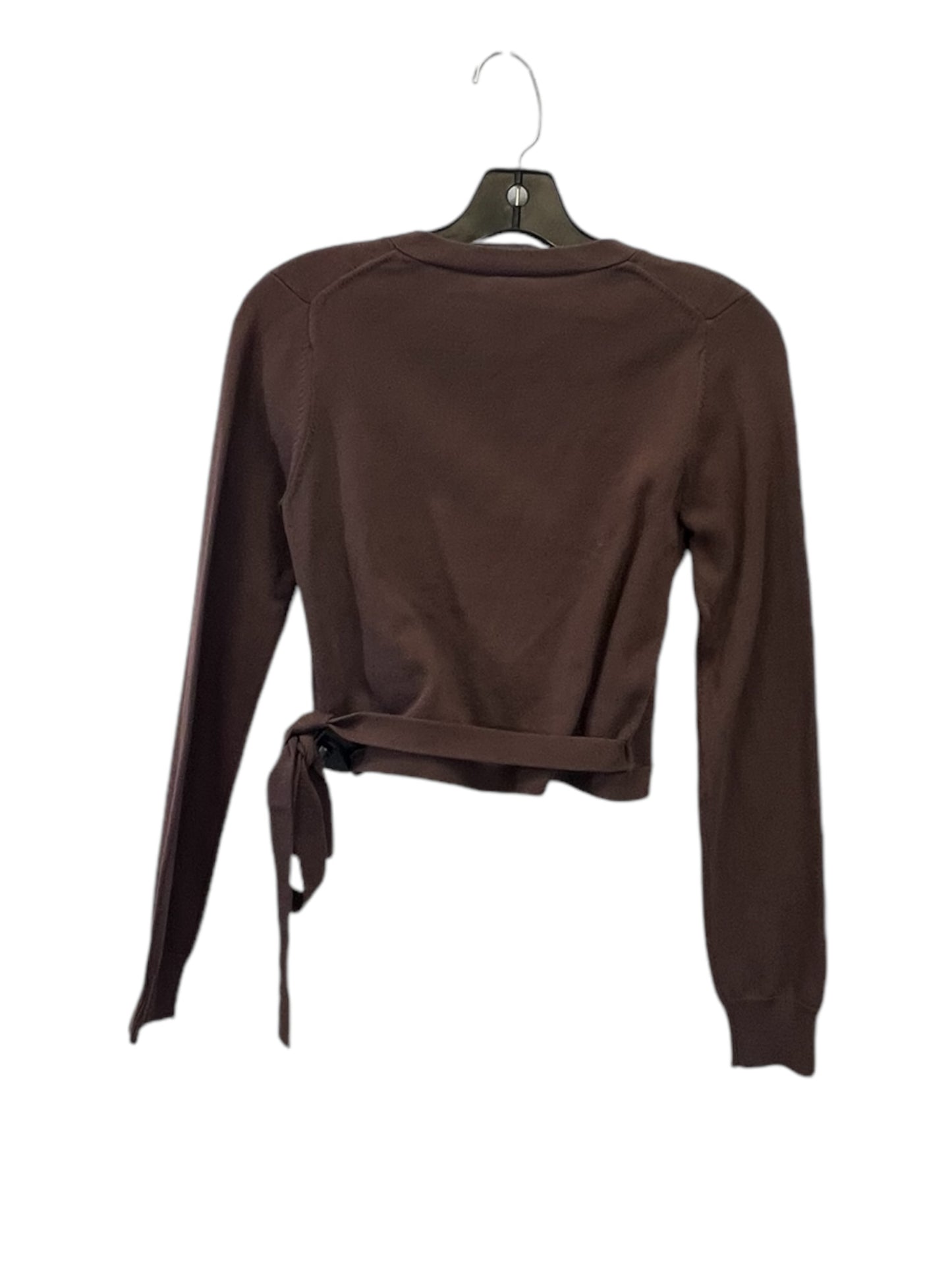 Top Long Sleeve By Gap In Brown, Size: S