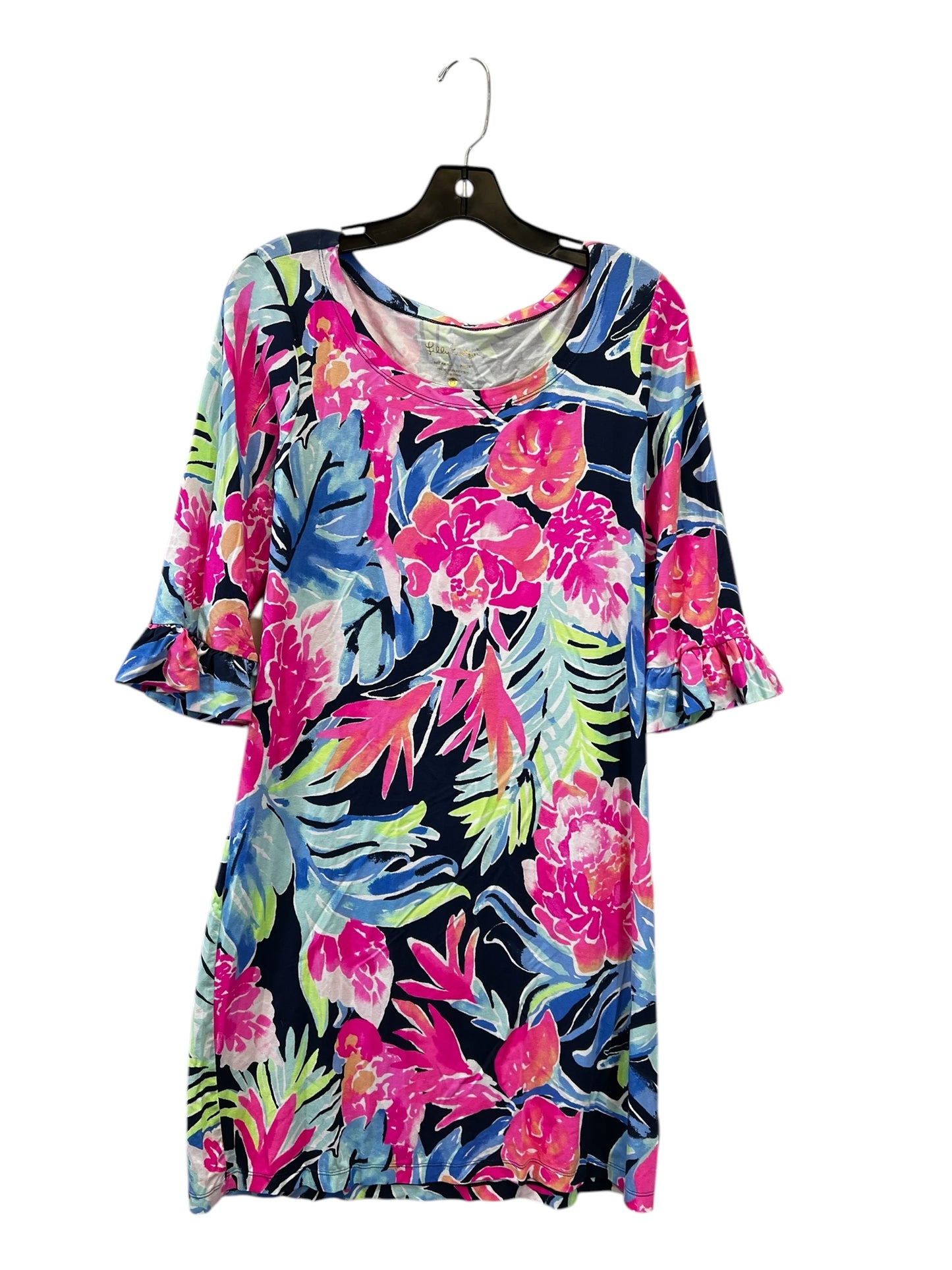 Dress Casual Midi By Lilly Pulitzer In Multi-colored, Size: M