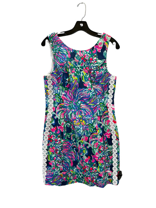 Dress Casual Midi By Lilly Pulitzer In Tropical Print, Size: 6