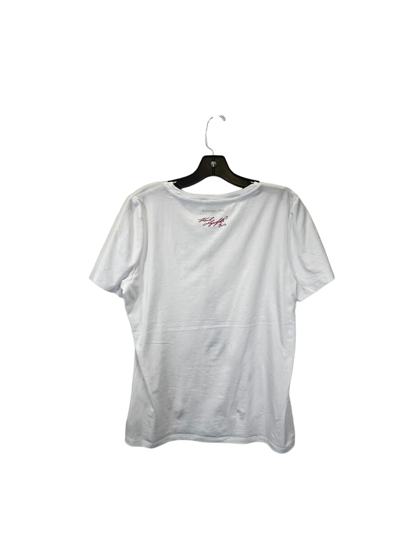 Top Short Sleeve By Karl Lagerfeld  Size: M