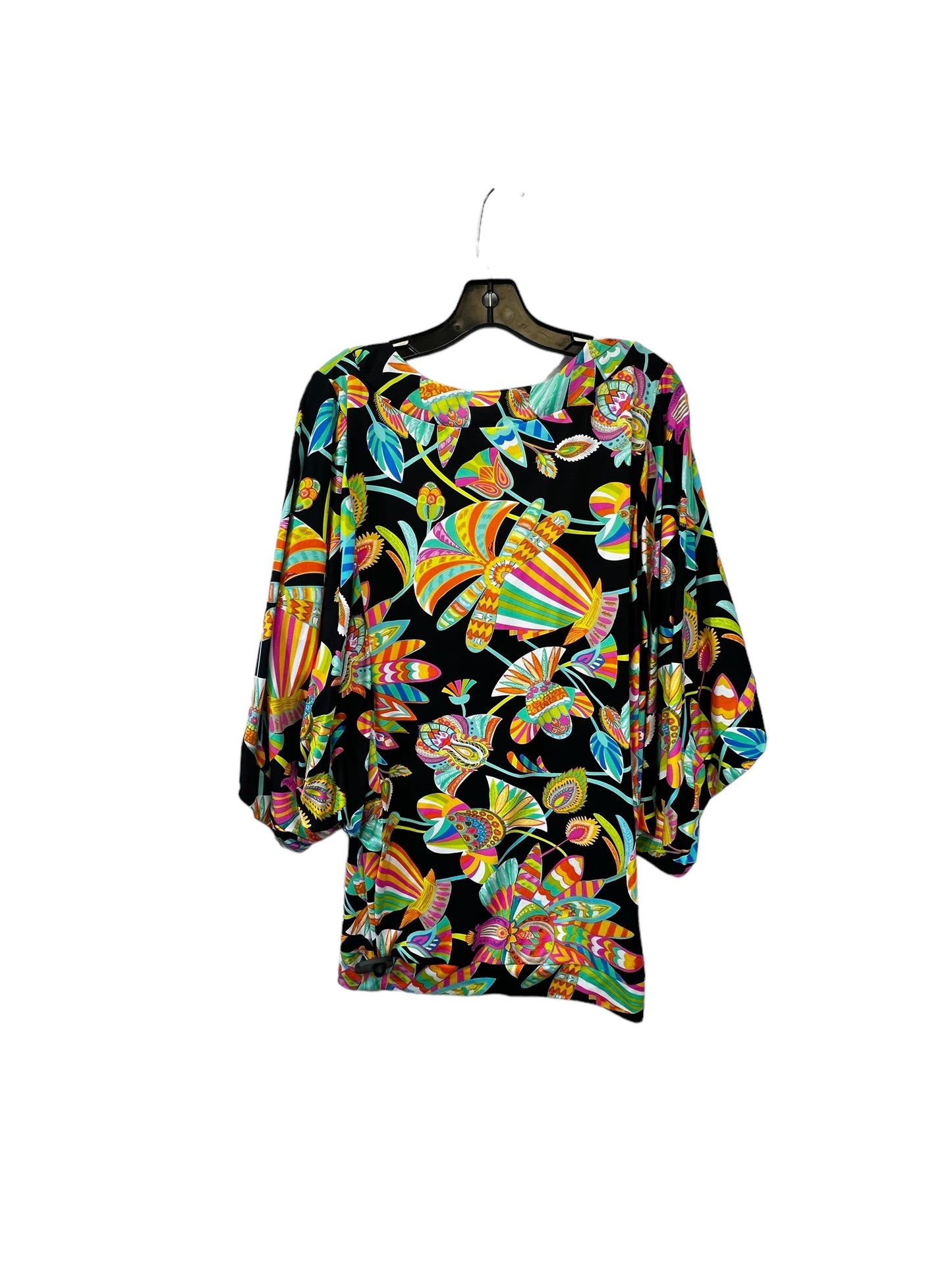 Multi-colored Top Short Sleeve Trina Turk, Size M