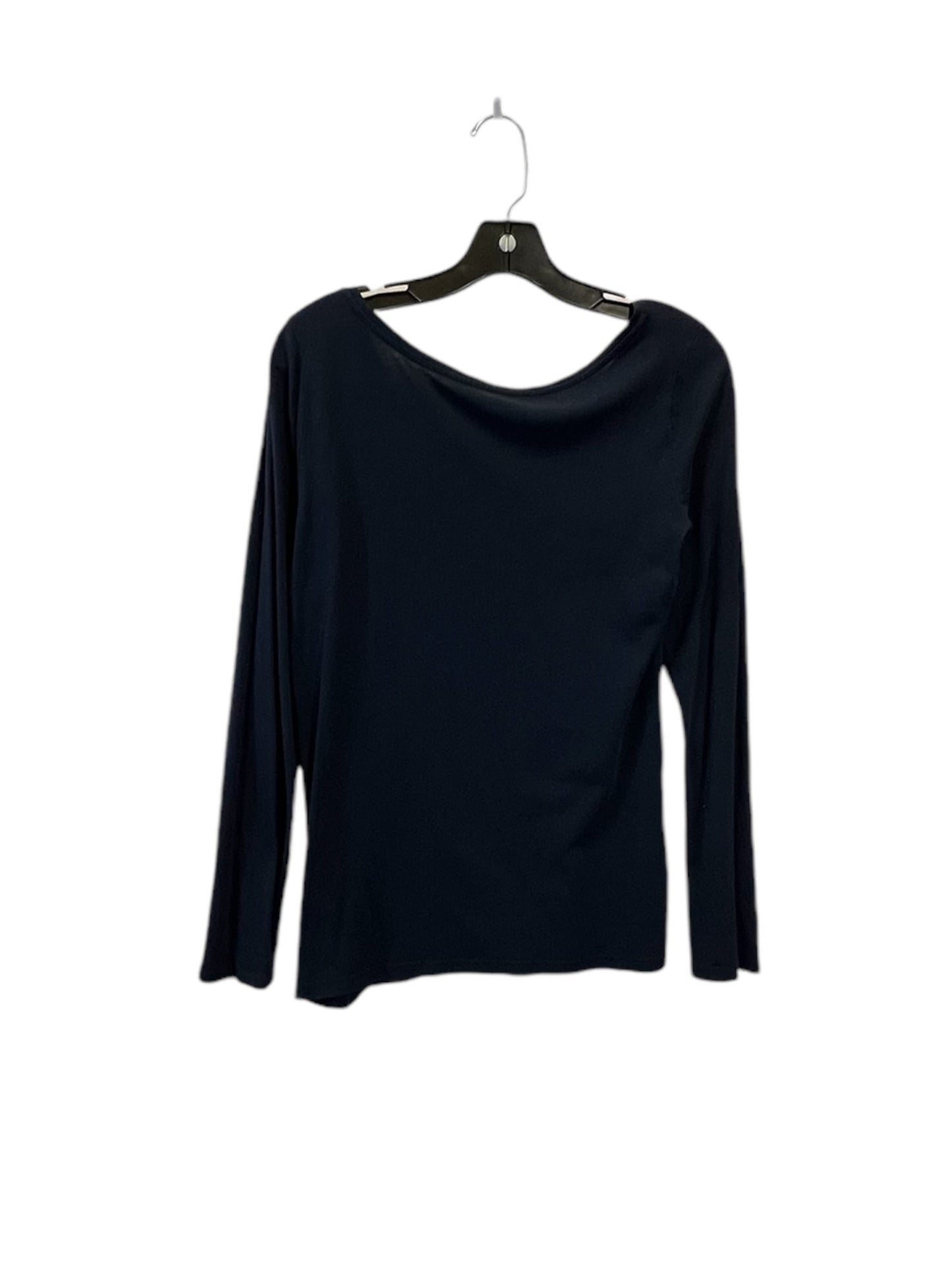 Top Long Sleeve By Loft In Navy, Size: M