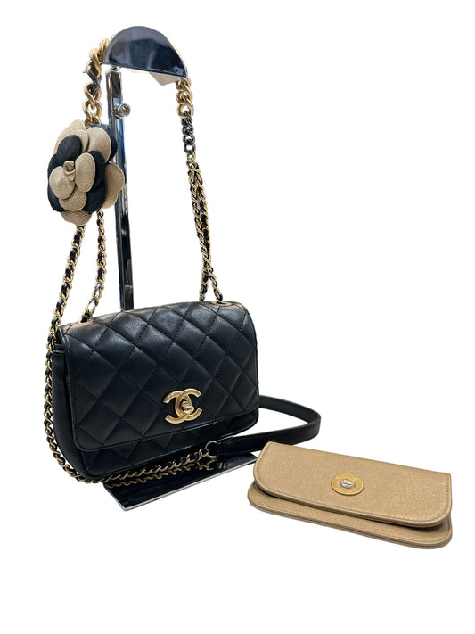 Crossbody Luxury Designer By Chanel  Size: Small