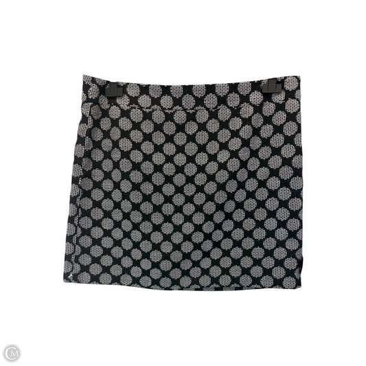 Skirt Midi By Loft In Black & White, Size: 16