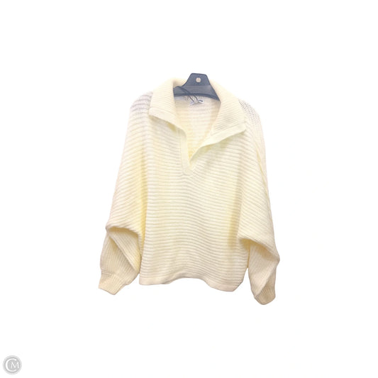 Sweater By Fashion Nova In Cream, Size: M