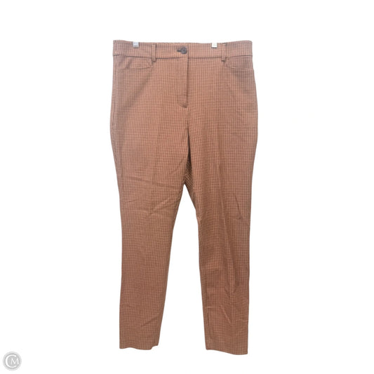 Pants Other By Loft In Brown & Pink, Size: 12