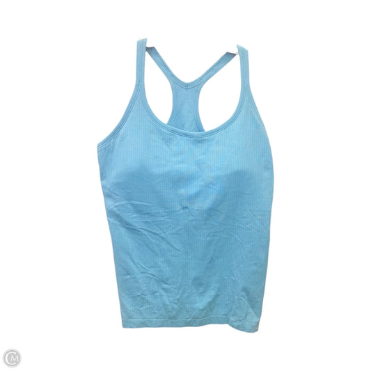 Athletic Tank Top By Lululemon In Blue, Size: 14