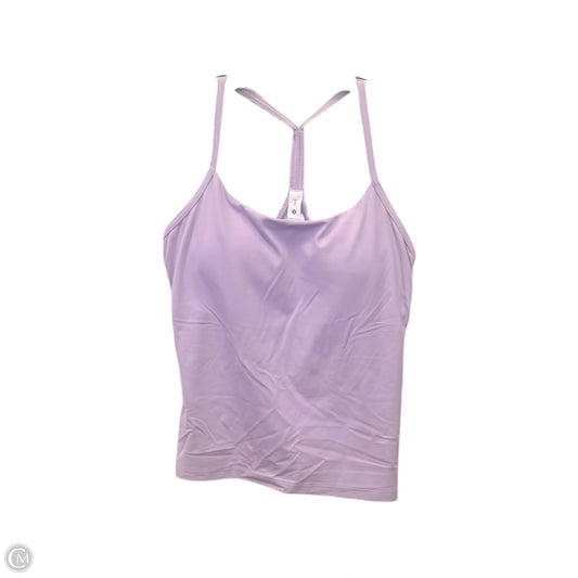 Athletic Tank Top By Lululemon In Purple, Size: Xl