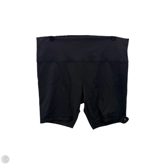 Athletic Shorts By Lululemon In Black, Size: 16