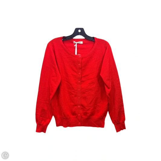Cardigan By Grace Karin In Red, Size: L