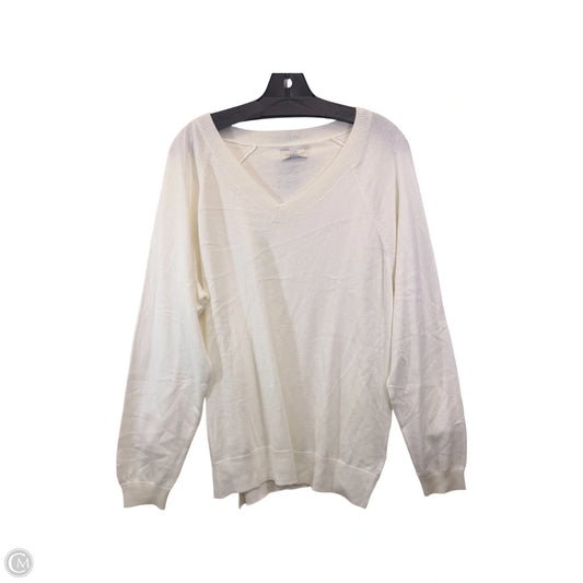 Top Long Sleeve By Lucky Brand In Cream, Size: Xl