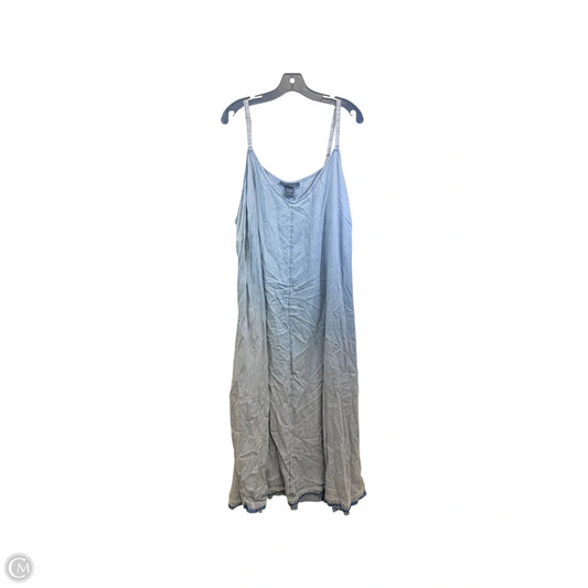 Dress Casual Maxi By Ashley Stewart In Blue Denim, Size: 3x