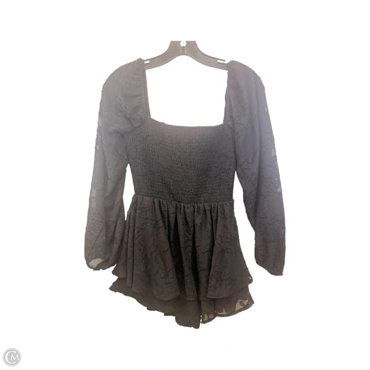 Romper By Justify In Black, Size: M