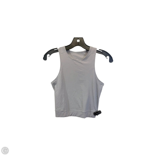 Athletic Tank Top By Lululemon In Grey, Size: 4