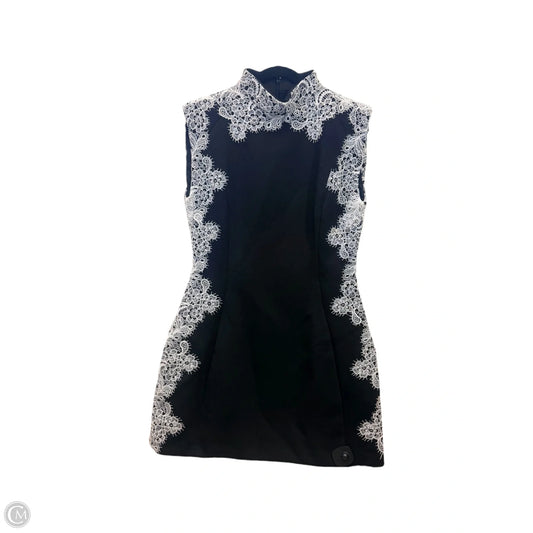 Dress Party Midi By Elliatt In Black & White, Size: L