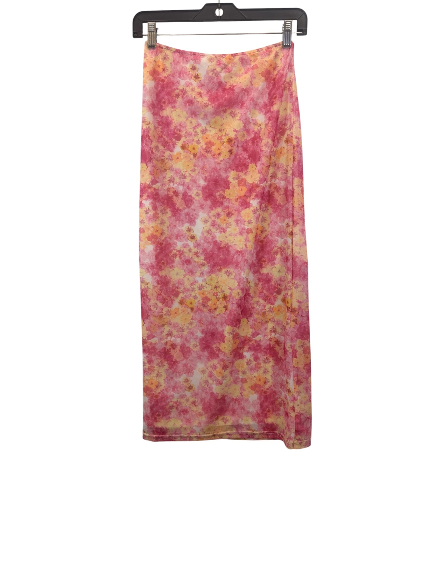 Skirt Maxi By Edit By Nine In Floral Print, Size: S