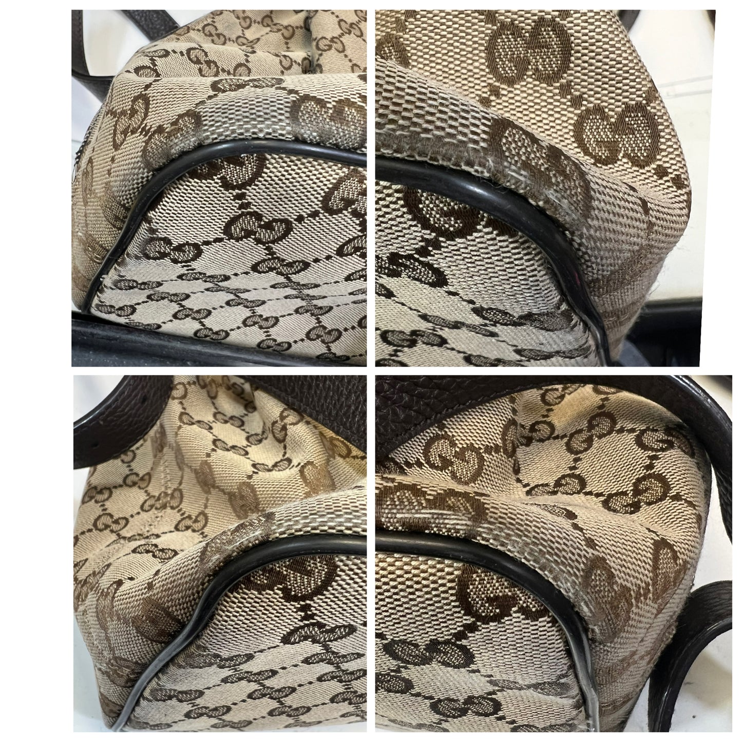 Backpack Luxury Designer By Gucci, Size: Medium