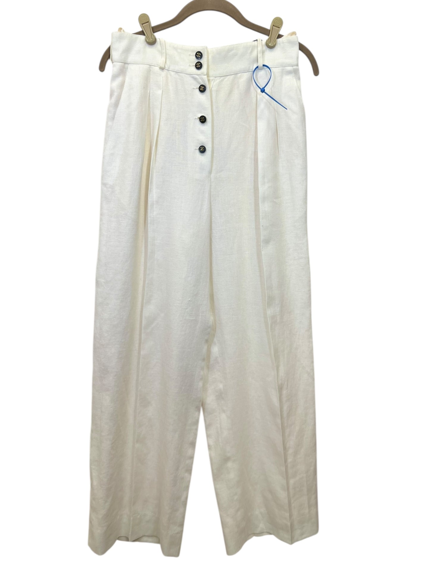 Pants Suit 2pc By Chanel In Black & White