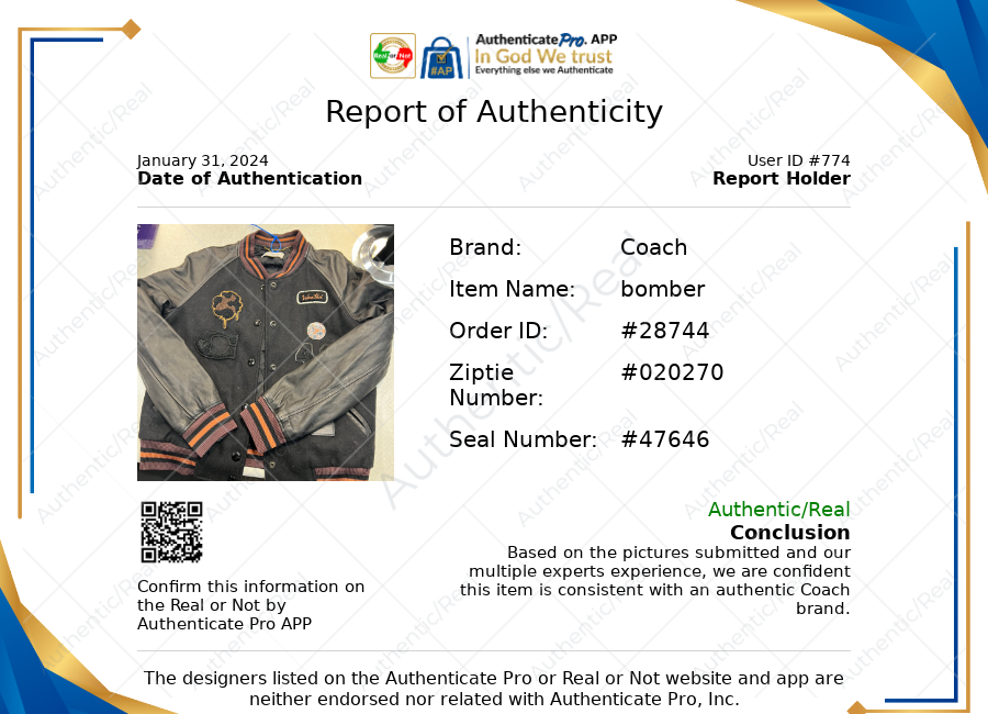 Coat Luxury Designer By Coach  Size: S