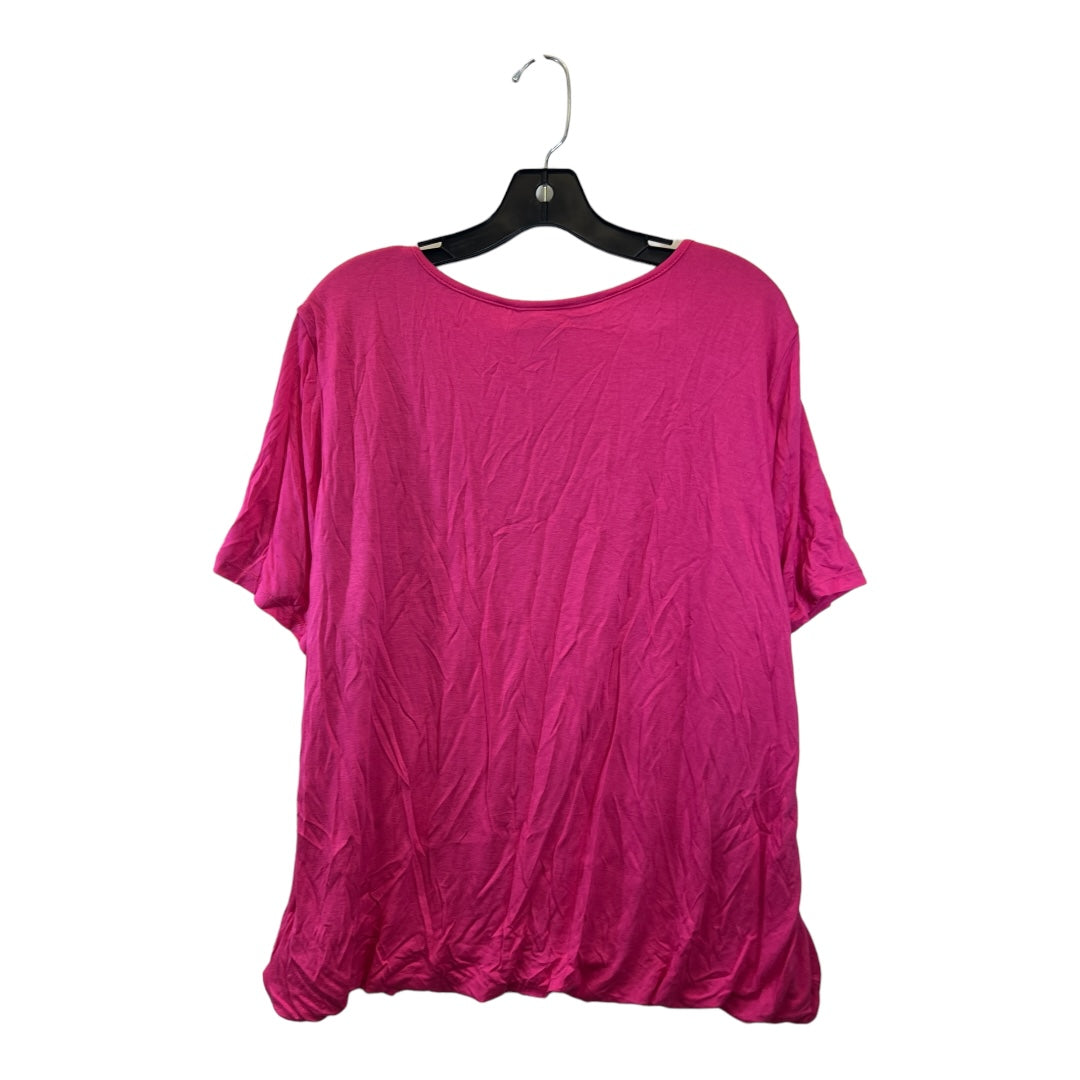 Top Short Sleeve Basic By Ashley Stewart  Size: 2x