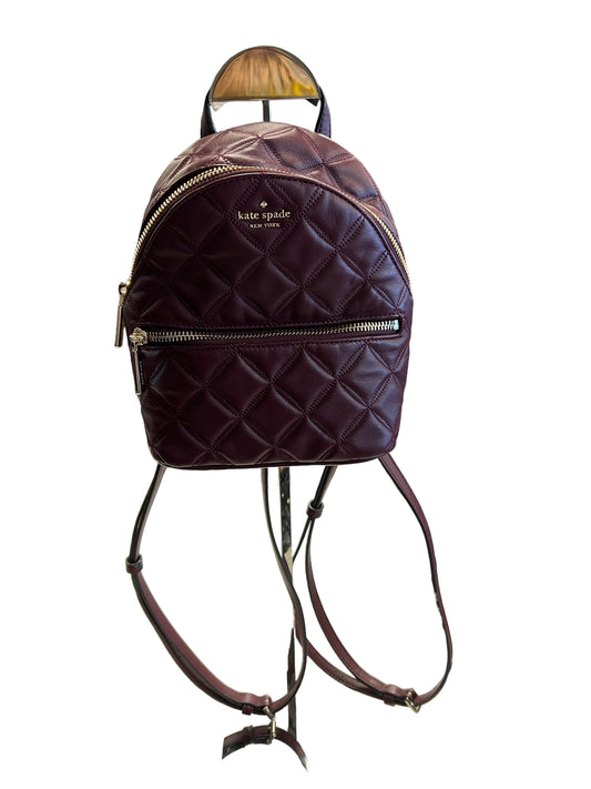 Backpack Leather By Kate Spade  Size: Small