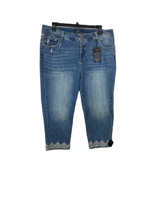 Jeans Cropped By Lucky Brand  Size: 18