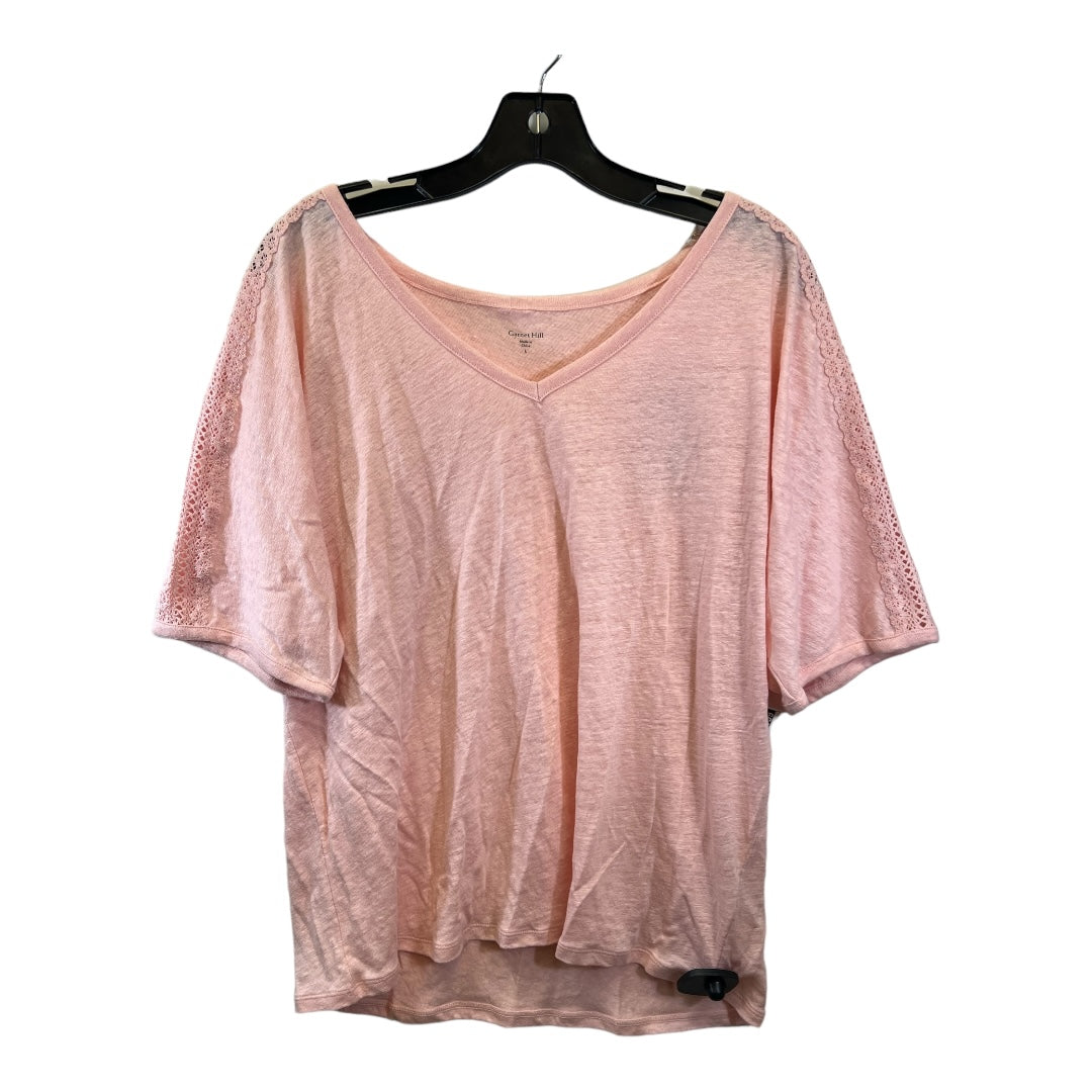 Top Short Sleeve By Garnet Hill  Size: L