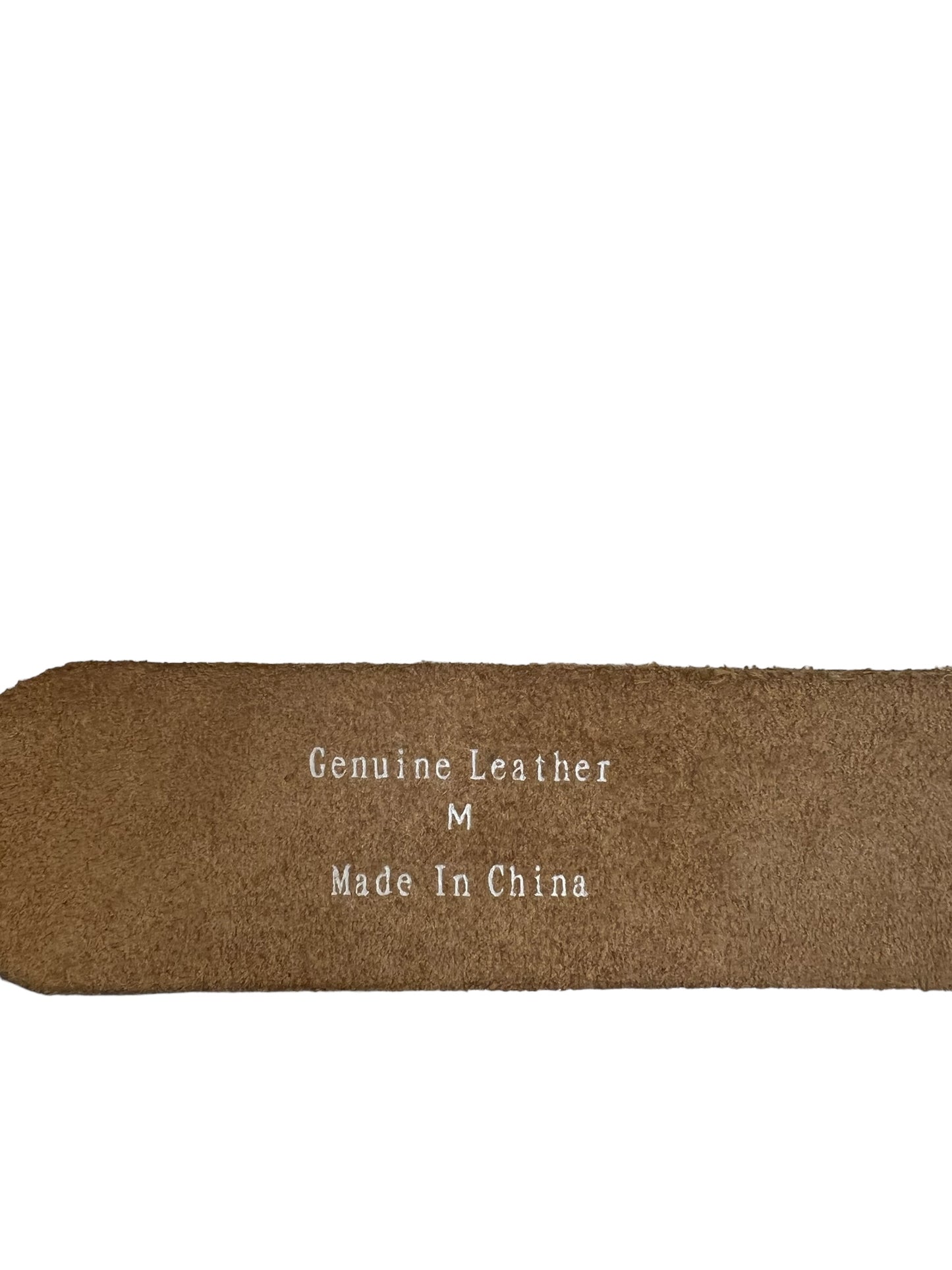 Belt Leather  Size: Medium