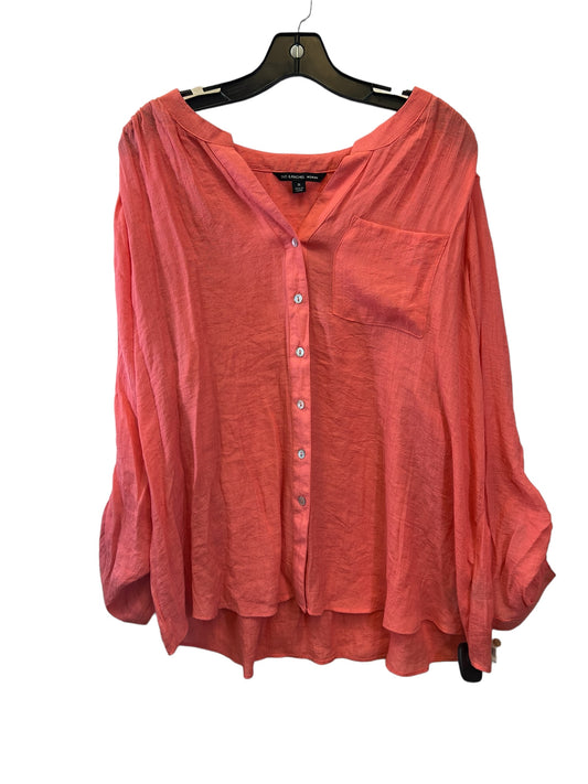 Top Long Sleeve By Zac And Rachel  Size: 1x