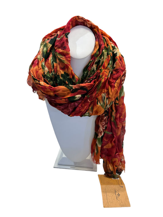 Calia Designer Inspired Horse Scarf - Orange